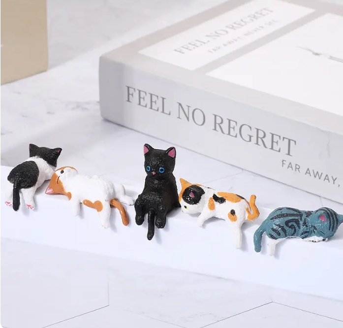 Mini Cat Figurines