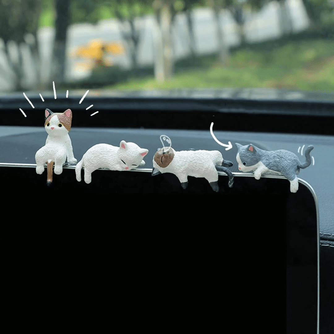 Mini Cat Figurines