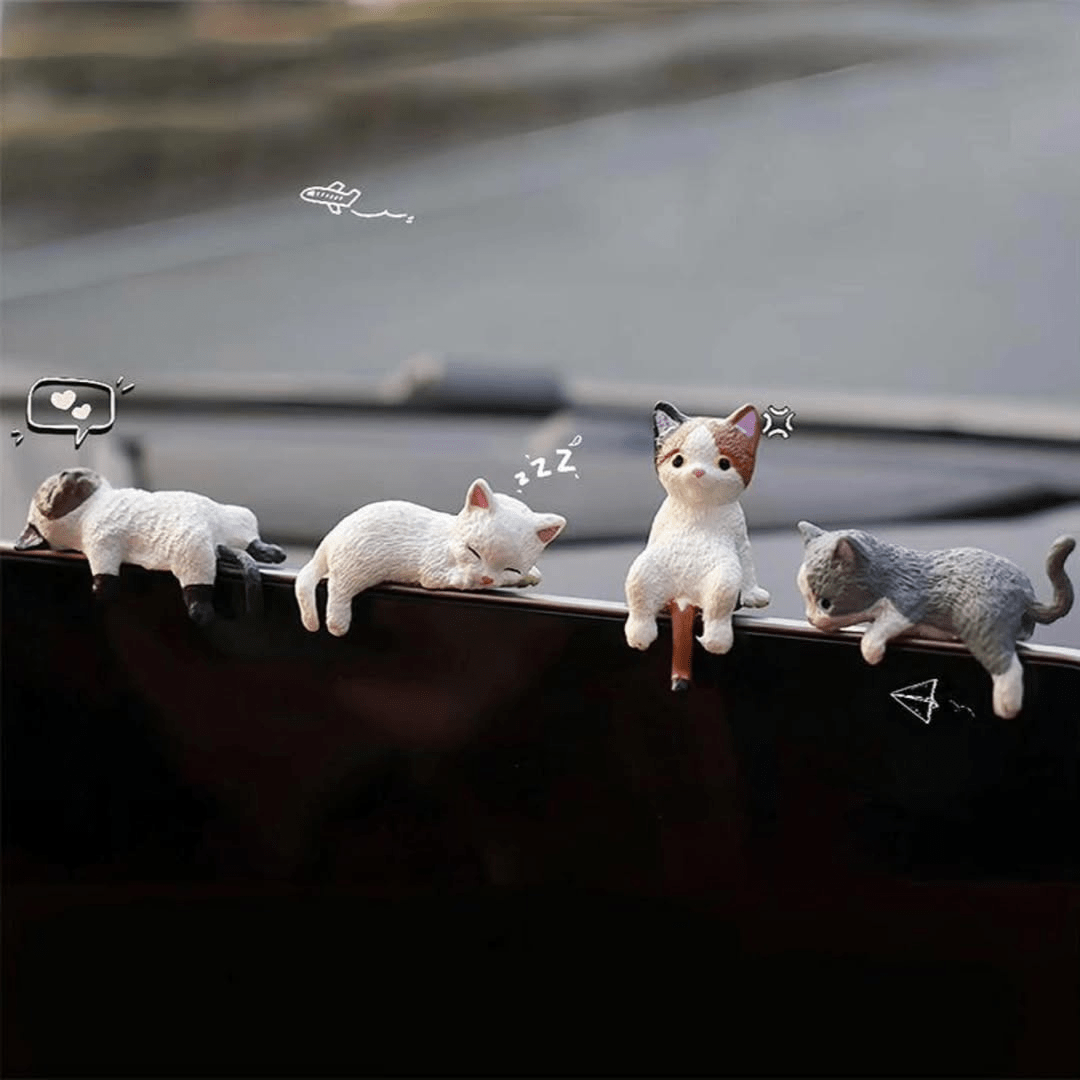 Mini Cat Figurines